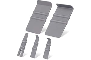 Winjun Auto Vinyl Wrap Profi Mini Rakel Set mit Unterschiedliche Winkel zum Folie Steck Installation