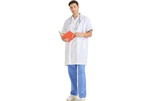 MISEMIYA - BATA Unisex Neck Sheet Sleeves Uniform Labor Clinical Hospital Veterinary Cleaning Hospitality Hospitality - Ref: 8162
