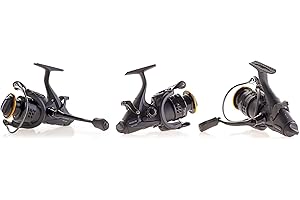 ANGELWELT GERLINGER Cormoran VeyCor BR 4 PiF Freilaufrolle Angelrolle als Set