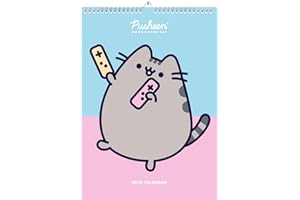 Grupo Erik: Calendario Pusheen 2024, Calendario A3 2024 da Parete, 12 mesi, 29,7x42cm FSC®, ideale come Calendario 2024 da Muro, Calendario Pusheen Family 2024, Calendario kawaii 2024