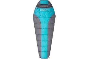 Bessport Saco de Dormir para Acampar para Adultos 3 Estaciones Ultraligero en Ligero Saco de Dormir de Momia cálido y cómodo para Trekking Deportes y Actividades al Aire Libre Senderismo
