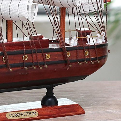 35 Cm Sailing Wooden Crafts Decorative Creative Business Home Opening Gift