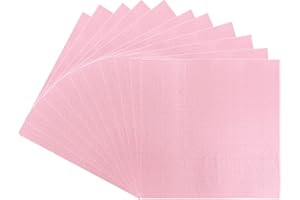 POPOYU 20Pcs Pink Napkins Party Paper Napkins,Paper Pink Serviettes Napkins Pink Party Table Decorations for Kids Picnic Birthday,Baby Shower Graduation Wedding Christmas Party Supplies
