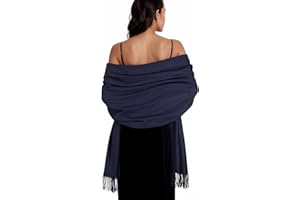 SWAT PANY Ladies Scarf Pashmina Shawls and Wraps for Women Wedding Evening Dress