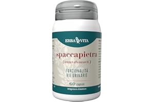 ERBA VITA Integratore Alimentare di Spaccapietra, 60 Capsule, per la funzionalità delle vie urinarie
