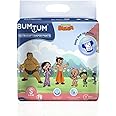 Bumtum Chota Bheem Small Baby Diaper Pants, 78 Count, Leakage Protection Infused With Aloe Vera, Cottony Soft High Absorb Technology (Pack of 1)