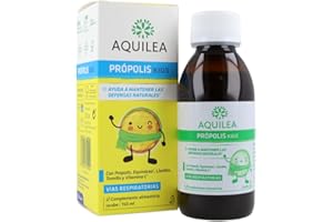 AQUILEA | Propolis Kids 150ml | Complemento alimenticio | Jarabe Vías Respiratorias | Mantiene defensas naturales