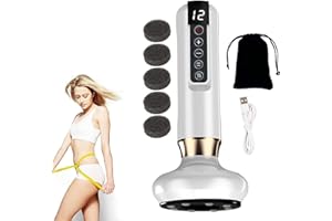 REGAPOG Serenya Cellulite,Drainage Lymphatique,Masseur Anti Cellulite,Appareil Cellulite Efficace,Serenya Masseur Anti Cellulite Avis,Masseur De Graisse à 12 Niveaux,Pour L'Abdomen,Les Cuisses (Blanc)