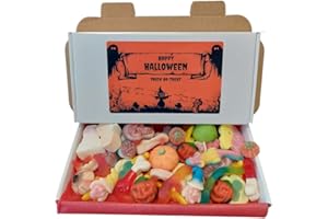 NILLKANTH Happy Halloween Pick N Mix Sweets gift box| Horror Scary Chocolate & Sweets Party Hamper | Perfect for Halloween Parties and Trick or Treat 200g