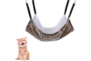 Vinnykud Hängematte Käfig Katze, Katzen Hängematte, Hängendes Bett für Katzen, Frettchen, Ratte, Kaninchen, Kleine Hunde oder Andere Haustiere