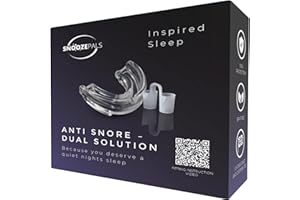 Snooze Pals 2024 Premium - Snoring Aids for Men and Women. Anti Snoring Devices. Top Snore Stopper in The UK. Twin Pack - Anti Snore Mouth Guard and Nasal Dilators. Stop Snoring, It's What we do