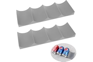 LONIMIA Botellero Frigorífico, 2 Unidades Frigorífico Botellas Frigorífico Botellero Estante Silicona Botellero Organizador de Bebidas Frigorífico para Mesa Pantry Gabinete Cerveza Soporte Bot