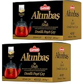 &Ccedil;aykur Altınbaş Demlik Poşet &Ccedil;ay 5gr 40 Adet 2'li Paket | Siyah &Ccedil;ay