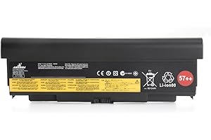 ANTIEE 9Cell 57++ zamiennik baterii do laptopa Lenovo ThinkPad T440P T540P W540 W541 L440 L540 45N1152 45N1153 45N1162 45N1163 45N1145 45N1147 45N1111111111147 45 45 45 45 45N111145 45 45 45N1145N111111111149 0C52864 0C52863 11,1 V 8960 mAh 11,1 V