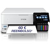 Epson EcoTank ET-8500 Ink Tank Printer | Photo Printing | 6 Colors Inks | Wi-Fi | A4 | Print, Copy, Scan | Touch Screen 11cm