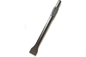 WERHE profesjonalne dłuto łopatkowe SDS 50 x 410 mm sześciokątne gniazdo sześciokątne 30 mm płaskie do młota rozbiórkowego