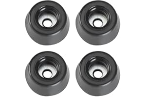 Adam Hall Hardware 4903 M4 AH - Torba z 4 gumowymi nóżkami, 20 x 9 mm, czarna