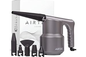 IT Dusters AirTec Ultra Ventilatore Elettrico Aria per PC, Laptop, Console, Elettronica e Pulizia della Casa, Alternativa Ambientale alla Bomboletta d'Aria Spray Pulitore per Tastiera (Type 3)