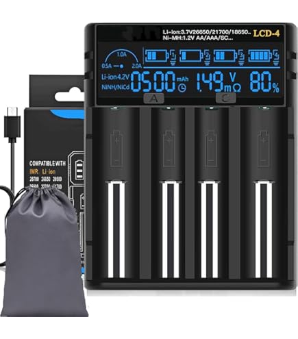 Mua Universal 18650 Battery Charger With USB Port For 3.6V/3.7V LI-Ion - View #2