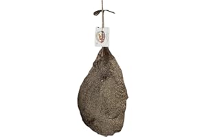 ‎BESTOFTHEAPPS Guanciale g.g.A (I.G.P.) 1KG speck gourmet | ganzes Stück | geschützt durch die Schwarte | Versand aus Italien | Von Freiland-Schweinen getrocknet mit Pfeffer