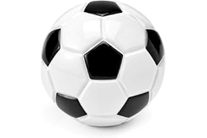 Mousehouse Gifts - Traditional Football Piggy Bank, Soccer Money Bank for Boys and Girls