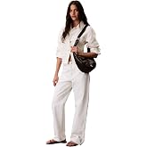 Calvin Klein BUCKLE CONVERTIBLE SMALL HOBO Kadın Omuz &Ccedil;antası Black OS