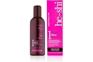 He-Shi Self Tan Rapid 1 Hour Liquid - Express Fake Tan Lotion - Quick Dry Formula, No Smell Tan - Vegan & Cruelty Free - Self Tan Lotion for Body & Face (150ml)
