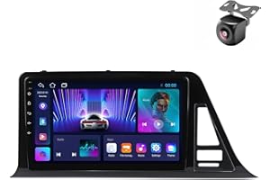 YDLXYWL Android 14 Car Radio para Toyota C-HR CHR 2016 2017 2018 2019 2020 2 DIN de Coche NAVEGACIÓN con Pantalla Táctil 9 Pulgadas Reproductor Multimedia Autoradio FM SWC Carplay Auto (M100CP 4core 1+32G)