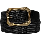 GoDeri%100 Hakiki Deri Gold Tokalı Kırmızı Kadın Kot, Spor Kemer 4 Cm, An-Byn-08
