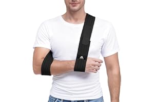 flintronic Justerbar Armbågsstöd, Armband för Armstöd, Armbågsstöd För Låsning av Arm, Lätt Axelstöd för Skadade Arm/Hand/Arm