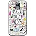 Price comparison product image Fall Out Boy Lyrics Quote for Samsung Galaxy Case (Samsung Galaxy S5 Black)
