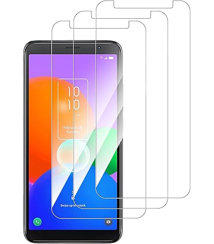 IVoler 3 Pezzi Vetro Temperato Per TCL 403, Pellicola Protettiva Protezione Schermo Anti Graffio, Durezza 9H, Anti-Impronte, HD Chiaro, Senza Bolle - Foto 10