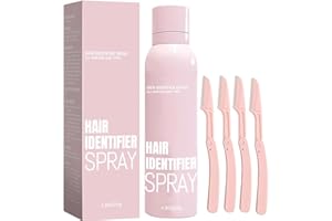 OLUGULU Hair Identifier Spray for Face Dermaplaning, Hair Identifier Spray for Face Shaving, Skn Body Hair Identifying Spray for Dermaplaning, Dermaplaning Tool for Face Attractants