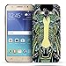 Produktbild Conie Handyschale kompatibel mit Samsung Galaxy J3 2016, Muster Bumper Rückschale Hülle mit Tier- Motiven Schutz- Case