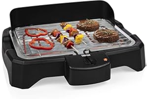 Barbecue électrique de table BQ-2824 Tristar, 2000 W, Des grillades sans fumée