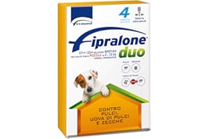 FORMEVET Fipralone Duo Fipralone Duo 67 Mg/20 Mg Soluzione Spot-on per Cani di Taglia Piccola