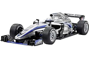 TAMIYA 58652 58652-1:10 RC F104 PRO II, Remote Controlled Car/Vehicle, Model Building, Kit, Hobby, Assembly, Chassis, Unvarnished