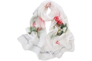 FAIRYGATE Scarfs for Women Sale Womens Shawls Wraps for Wedding Party Evening Bridal Chiffon Scarf Sarong Cover Ups Ladies Scarves 20A51