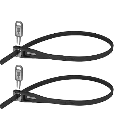 Cadenas Vélo Hiplok Z LOK COMBO - Sangle Acier, Code 3 Chiffres, 43cm - Ultra Léger 80g