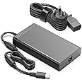 TJ Inspirations 240W Laptop Charger – Compatible with MSI GE66 GE76 Raider Gaming Laptops – Replacement Power Adapter 20V 12A for S93-0409380-D04, ADP-230GB D, A17-230P1B, A240A007P –Special USB Tip