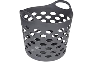 5 FIVE SIMPLY SMART JJA 117067 kosz na pranie okrągły szary 28 l