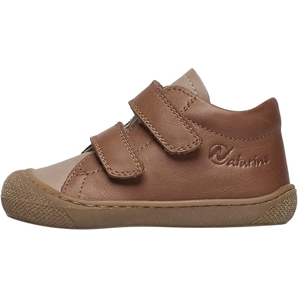 Naturino Sneaker Bambino In Pelle E Tessuto Tecnico, Chiusura A Doppio Strappo, Suola Gomma
