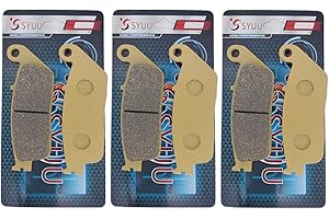 LE LEFOSSI moto Plaquettes de Frein Avant et Arrière Pour Compatible avec HONDA VFR 750 F 1988-1997 ST1100 ST 1100 A Pan Europea 1100 1990-2002 CBR 1000 1989-1992 GL 1500 1997-2003 FA142F FA196R