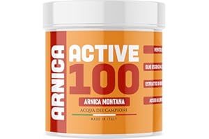 ACQUA DEI CAMPIONI Arnica Per Cavalli Uso Umano con Acido Ialuronico 600ml Arnica Gel Extra Forte Mentolo e Boswellia Rinfrescante Non Unge Crema Masaggio 100% Naturale Made In Italy