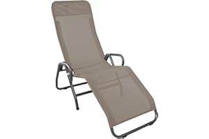 MFG FREIZEITMÖBEL AUS MECKLENBURG MFG Bäderliege Pool 3", anthrazit/Taupe