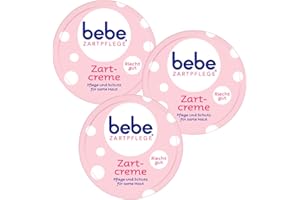 3 x 150 ml Bebe Soft Care Cream Care and Protection for Delicate Skin Pleasant Fragrance (Pack of 3)