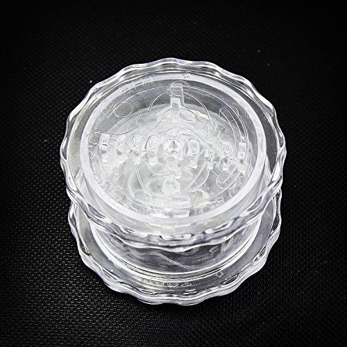 Aussel Kitchen Tool Twisting Knoblauch Box für Stir Knoblauch Transparente Farbe Easy Clean und Sanitär 2 PCS - 4