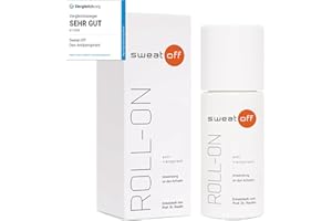 ‎SWEAT-OFF Sweat-Off Antitranspirant Roll On 50ml gegen Schwitzen | Deo Roller gegen Schweiß | Antiperspirant für Männer und Frauen, 1er Pack