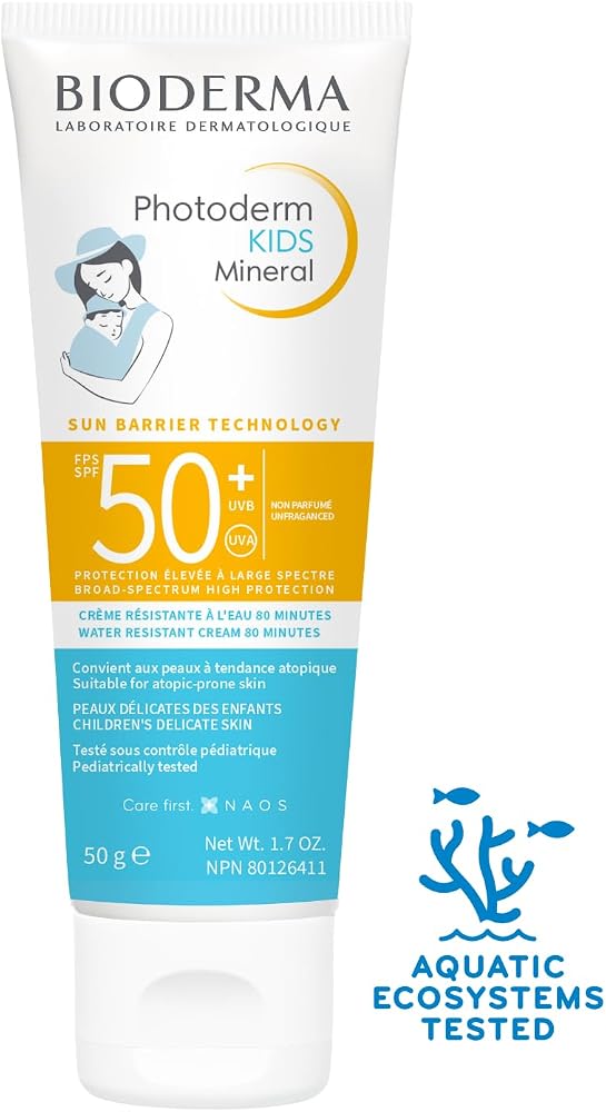 Bioderma Photoderm Pediatrics Mineral SPF50+ Yenidoğan Bebek, Çocuk Çok Yüksek Korumalı Güneş Kremi 50 gr