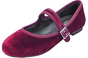 Feversole Ballerina Pelle Scamosciata Colorata con Cuscino in Memory Foam per amaretti da Donna